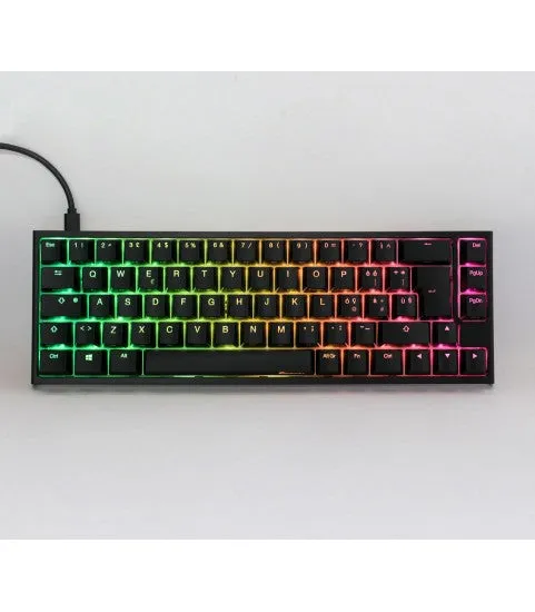 Ducky One 3 SF tastiera meccanica 65% nero Cherry MX Red