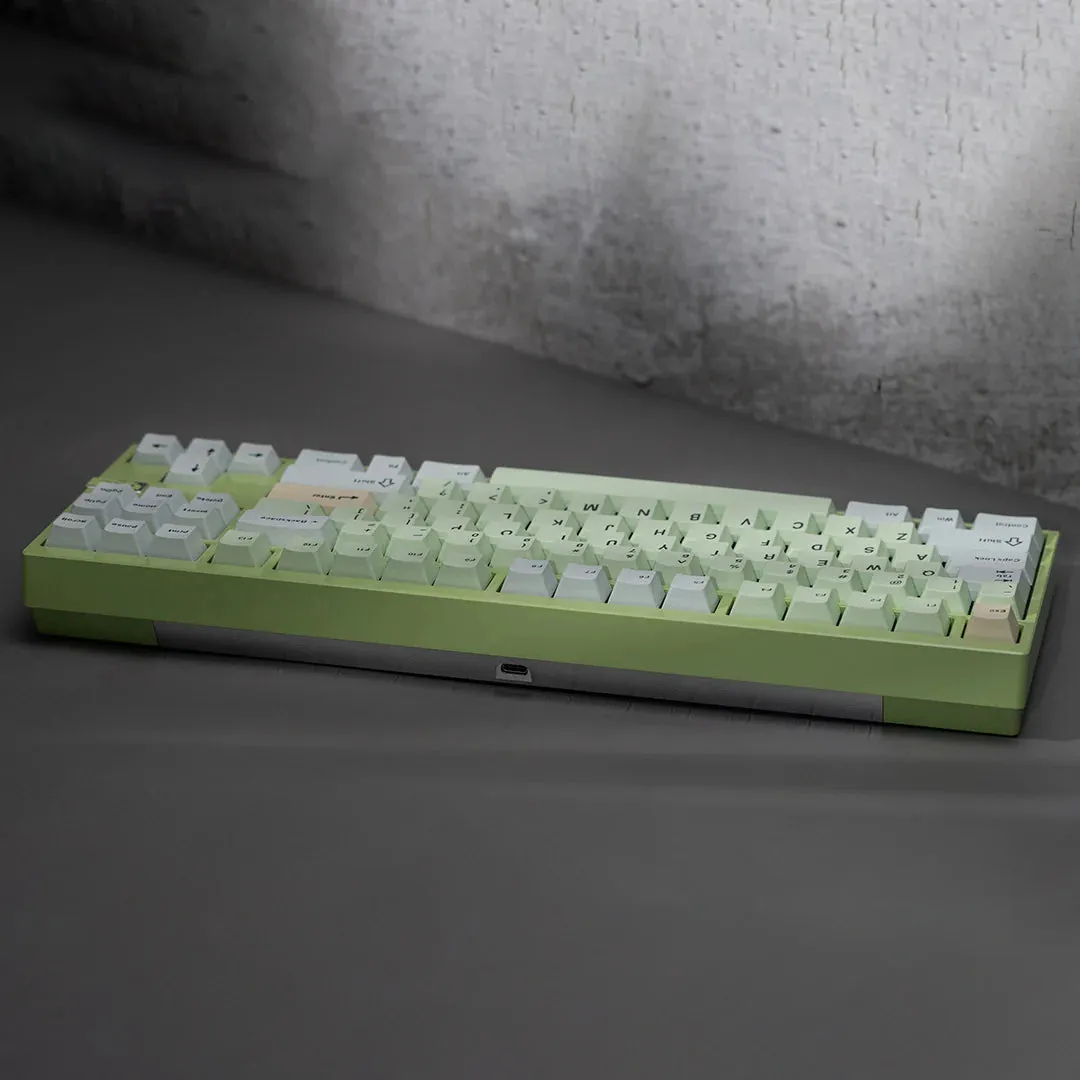 Chilkey ND TKL Milky Green tastiera meccanica tri-mode 87 tasti