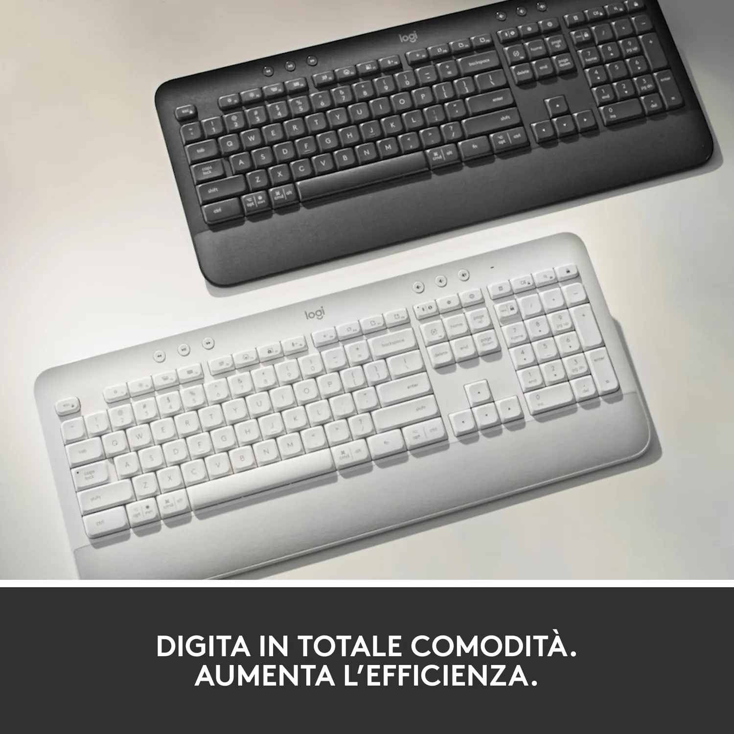 Logitech Signature K650 tastiera wireless ITA QWERTY poggiapolsi