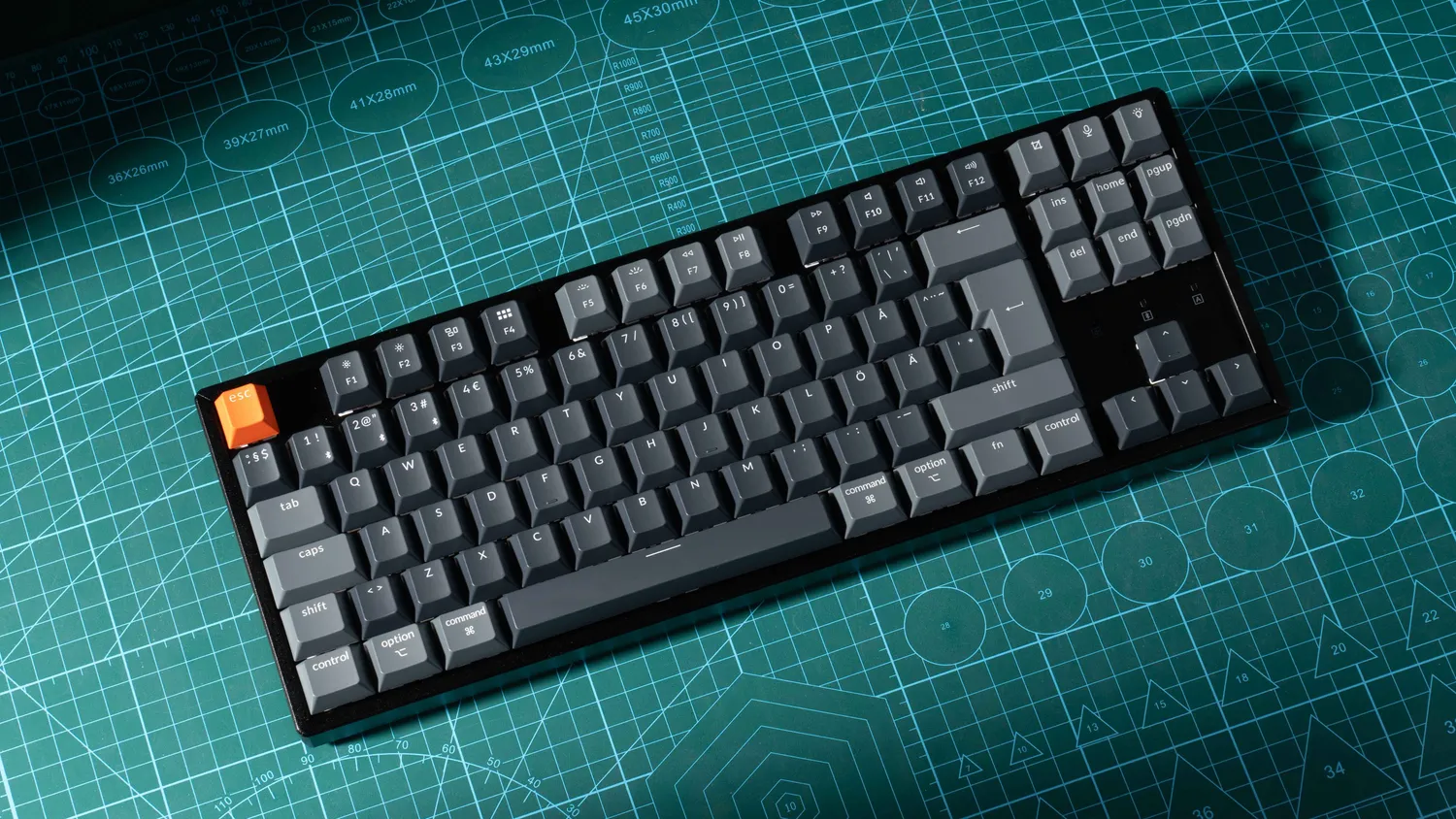 Keychron K8 V2 tastiera meccanica TKL ISO-ITA switch Red