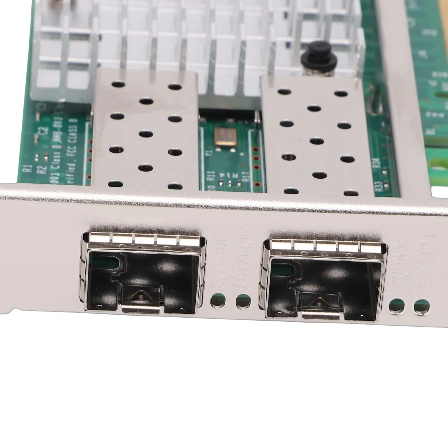 Zunate Scheda Rete Fibra 10GB PCIe X8 doppia SFP+ chip 82599