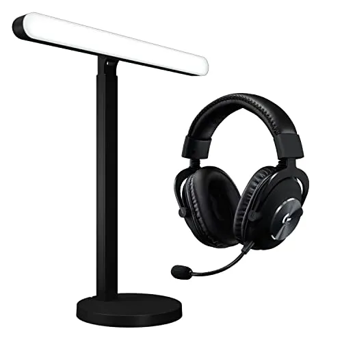 Logitech G PRO X Wireless cuffia gaming + luce Litra Beam