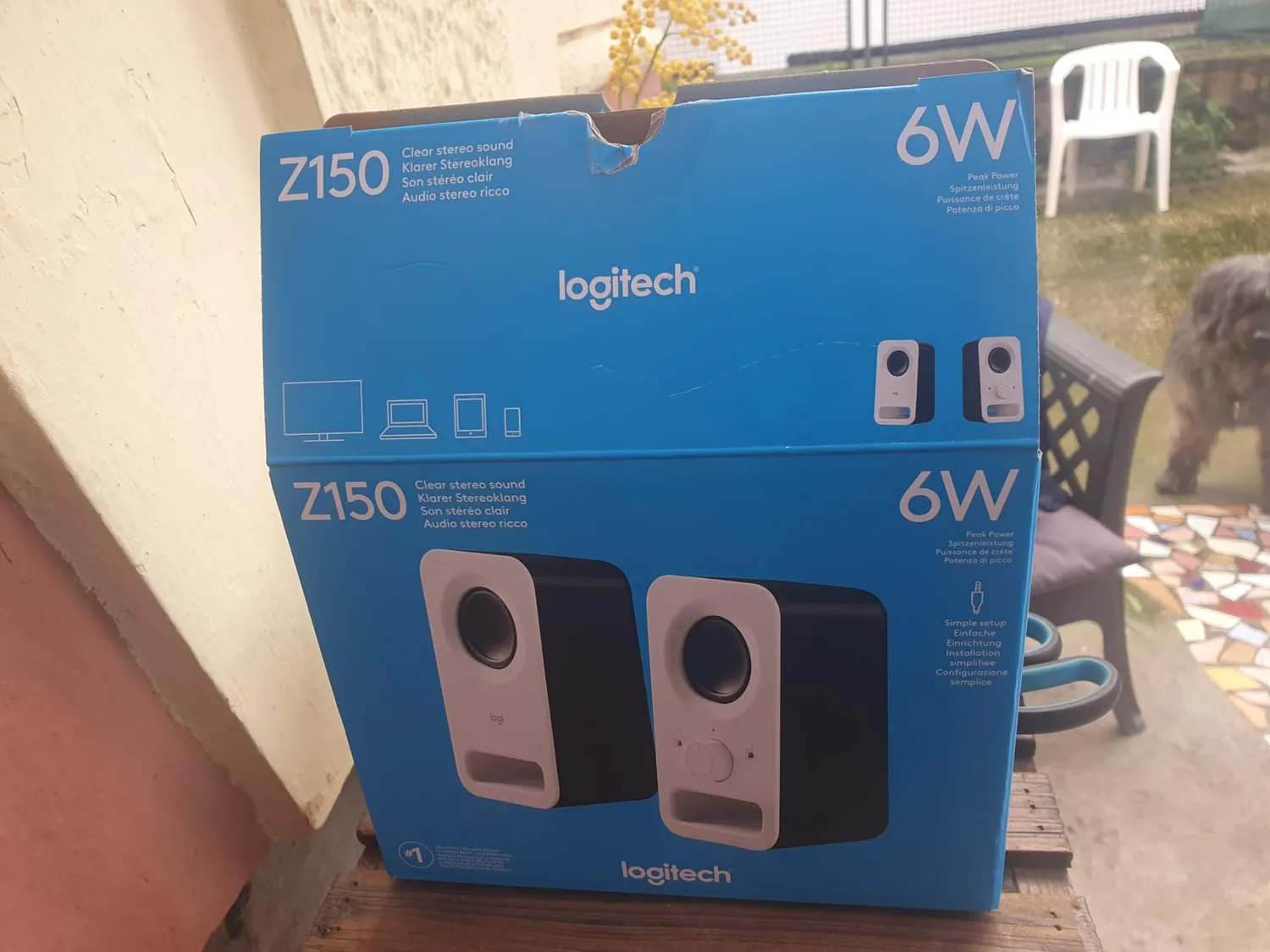 Logitech Z150 altoparlanti stereo compact sand 6W