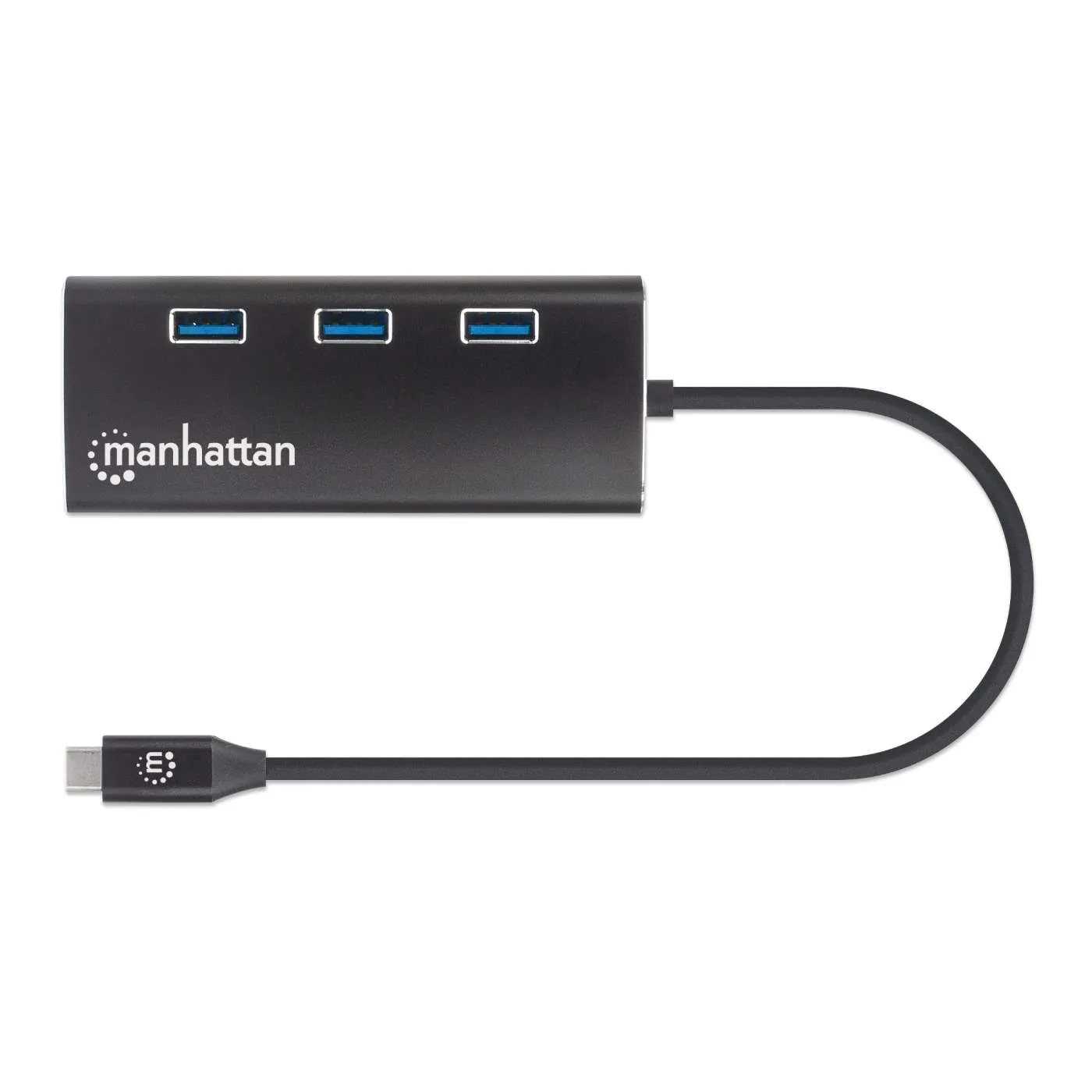 Manhattan SuperSpeed USB-C adattatore multiporta 4K Ethernet