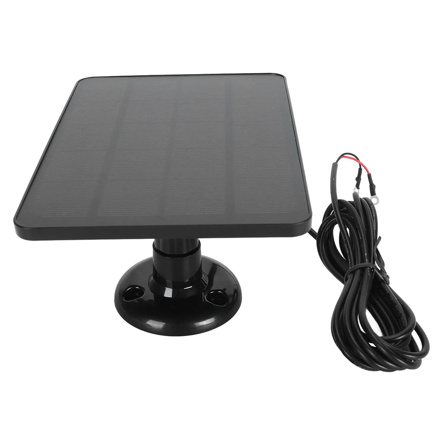 Zunate Pannello Solare 10W per Videocitofono IP66 con Cavo 3m