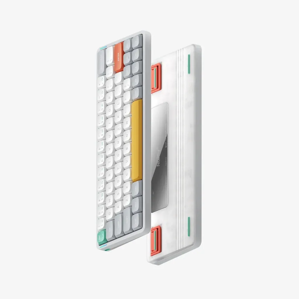 NuPhy Air60 V2 tastiera low-profile Ionic White