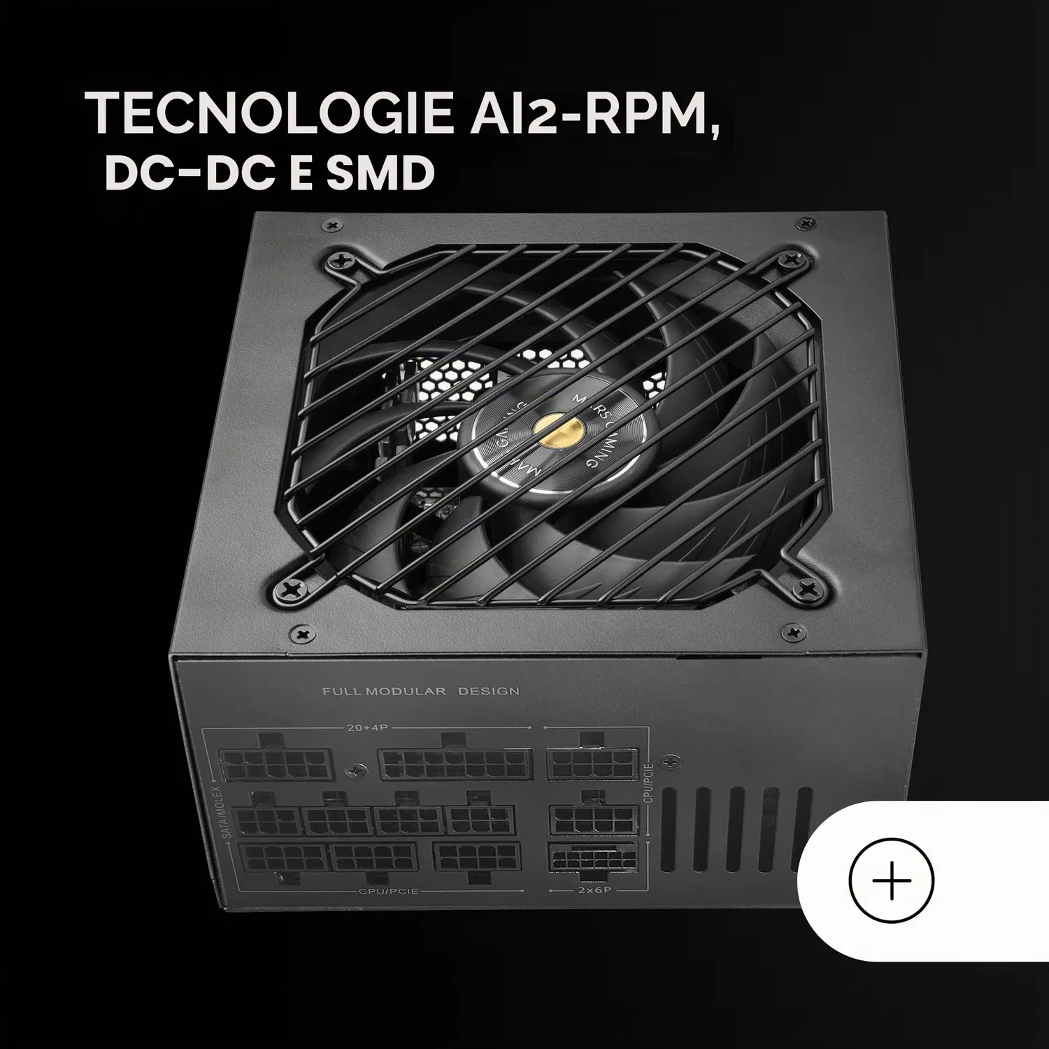 Mars Gaming MPB1000SIM alimentatore 1000W nero Gold ATX