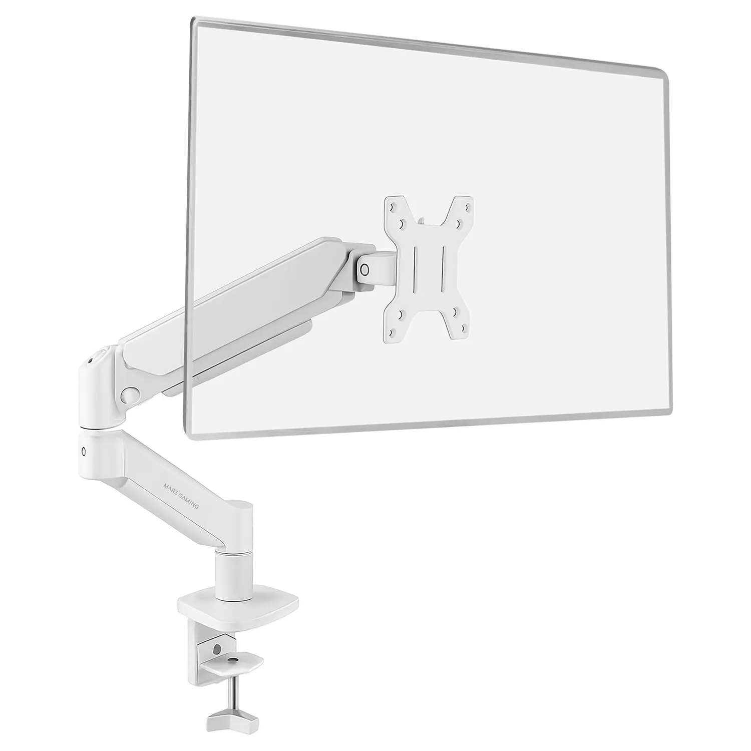 Mars Gaming MARM2W supporto doppio monitor bianco 27" VESA