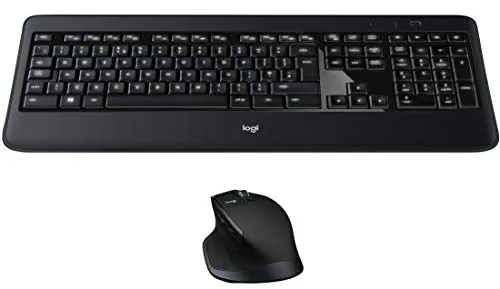 Logitech MX900 kit tastiera e mouse wireless retroilluminato