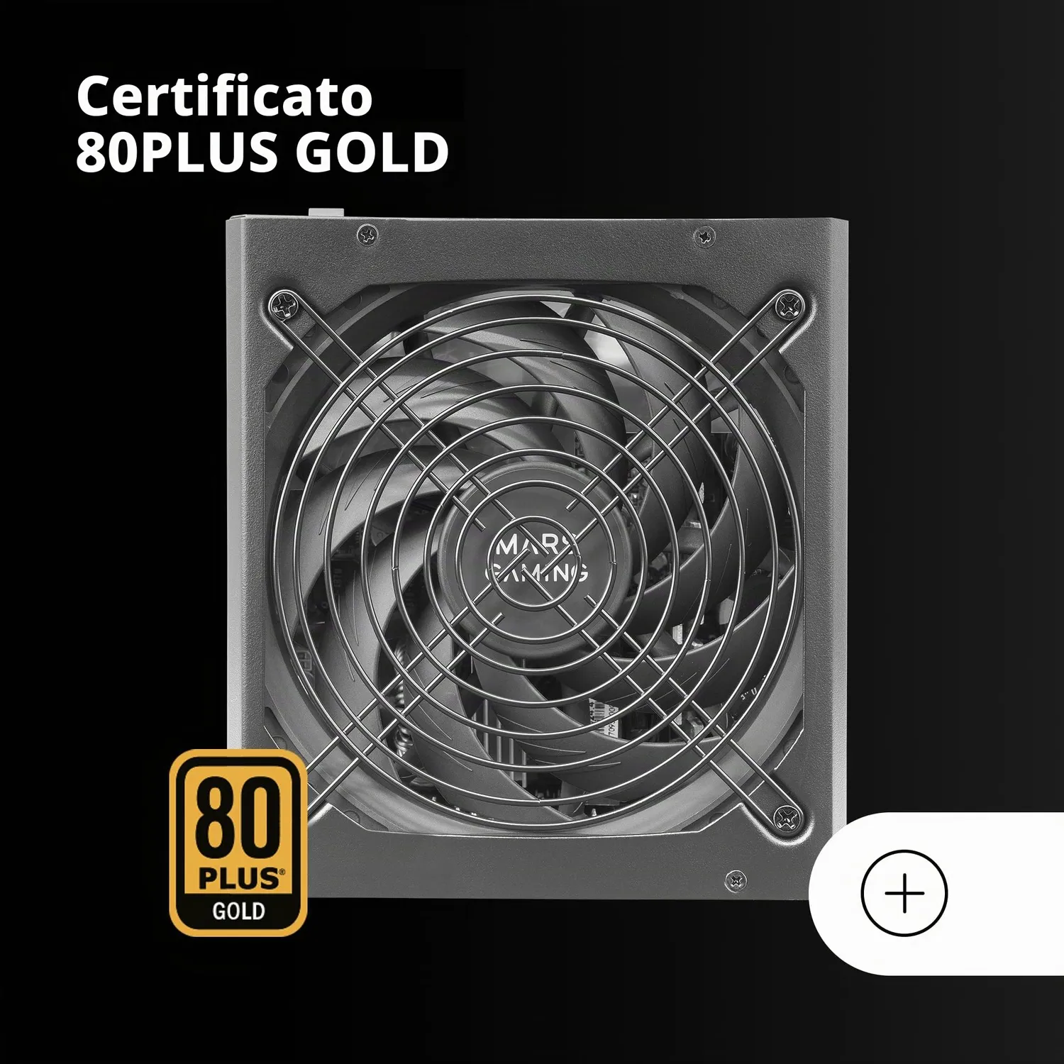 Mars Gaming MPB1000P alimentatore ATX 1000W modulare nero Gold