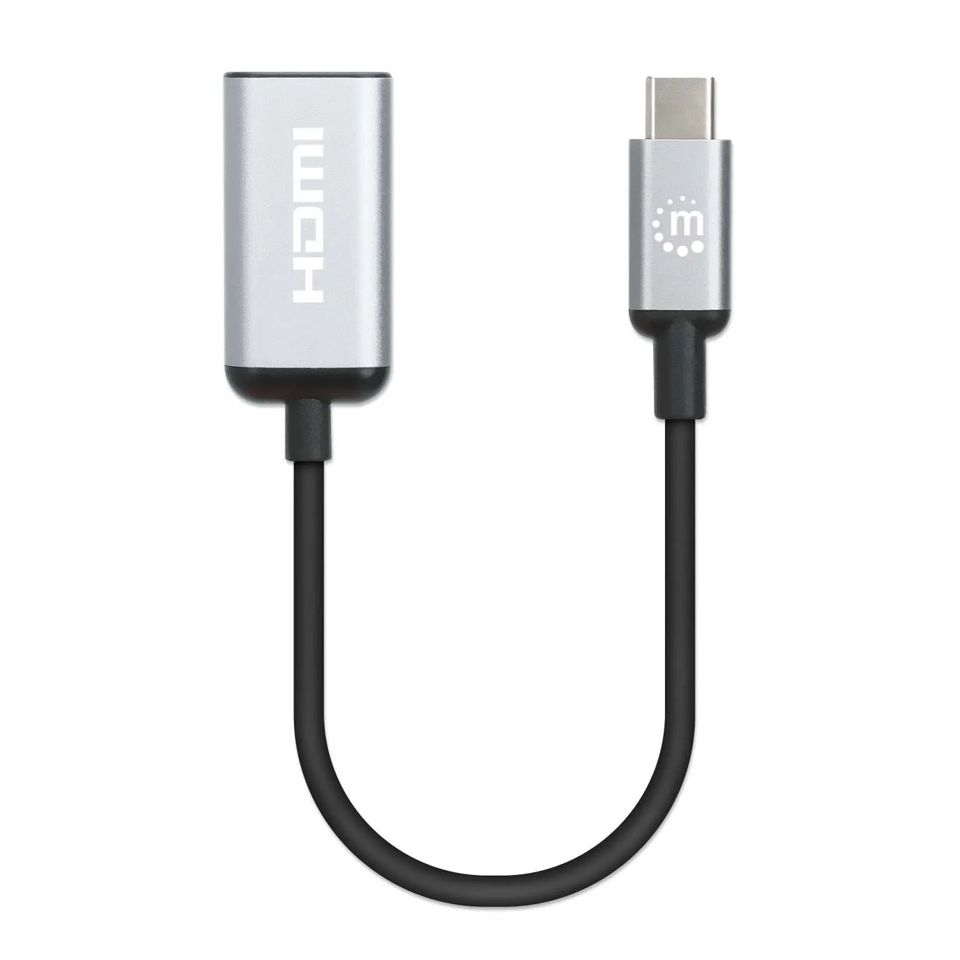 Manhattan Adattatore USB-C a HDMI 4K@60Hz Nero