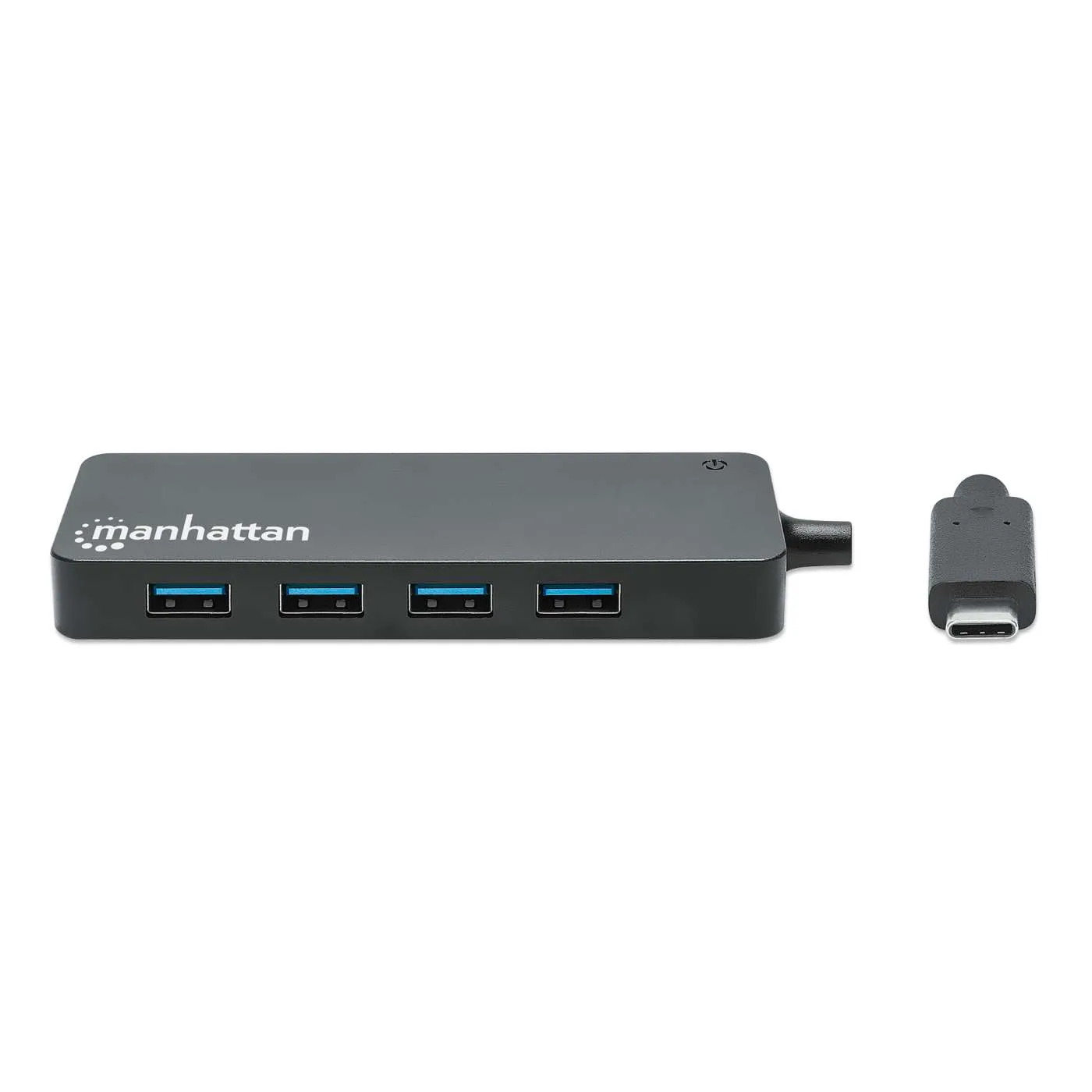 Manhattan Hub USB-C 7 porte USB-A 5 Gbps bus