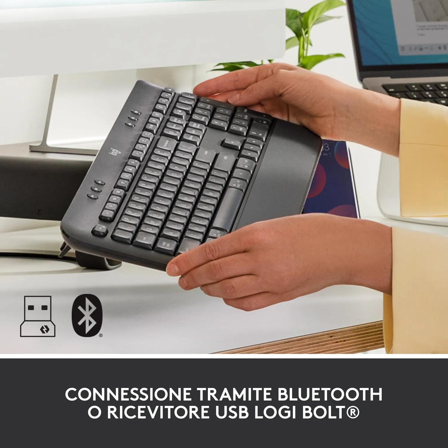 Logitech Signature K650 tastiera wireless ITA QWERTY comfort