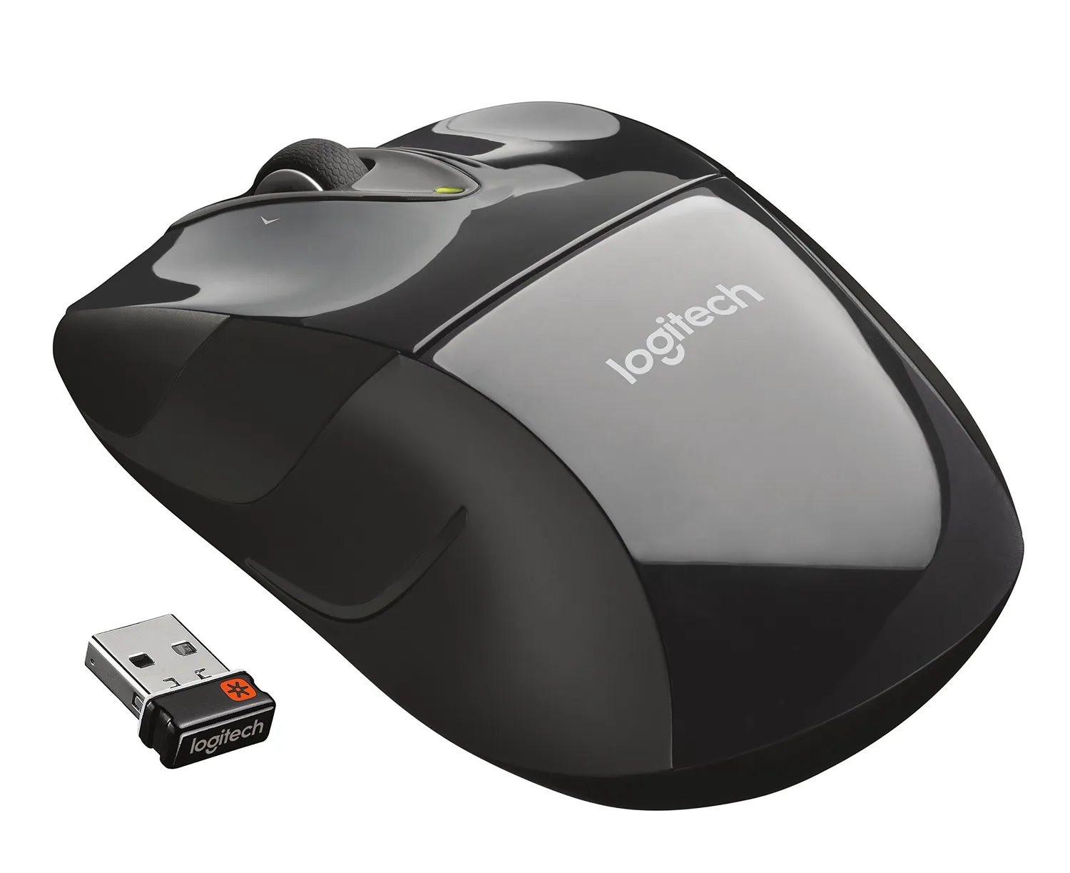 Logitech M525 mouse wireless compatto batteria 3 anni