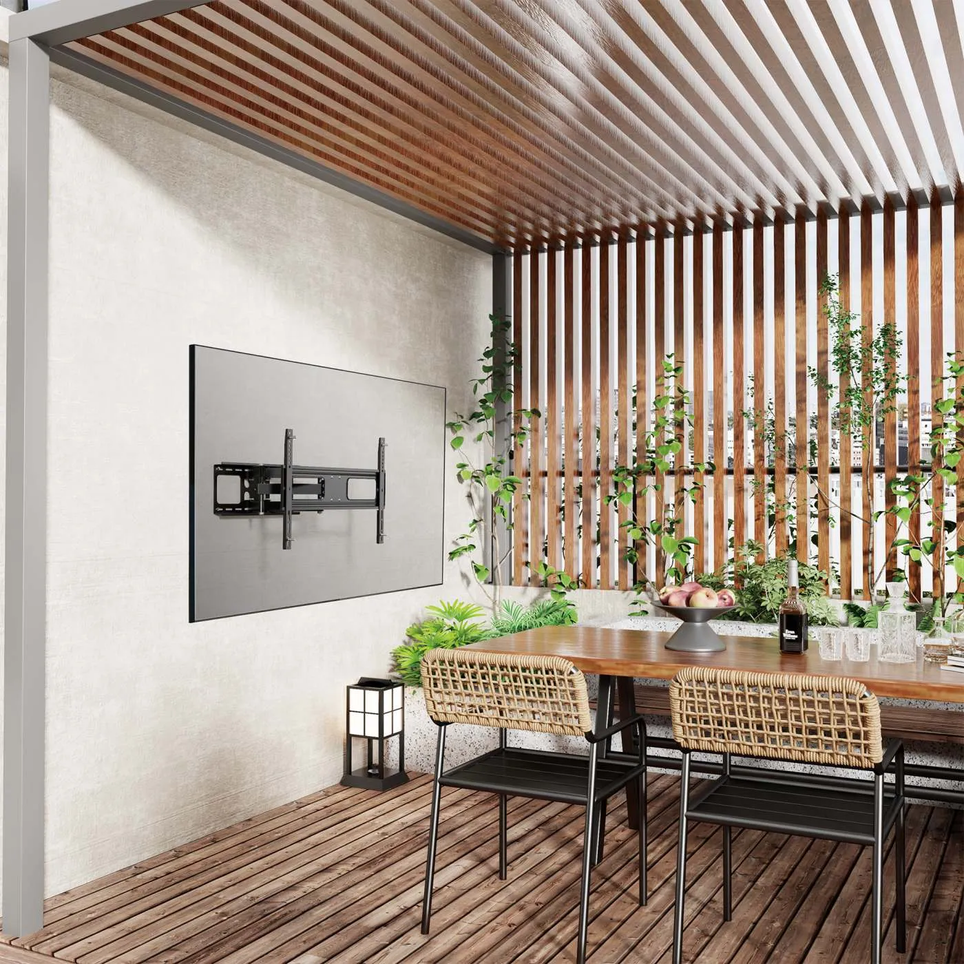 Manhattan Outdoor Full-Motion supporto TV da esterno 37-86"