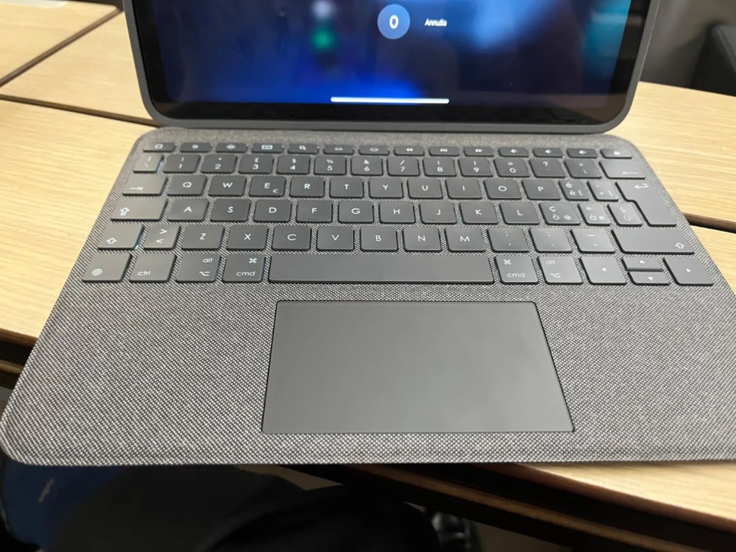Logitech Folio Touch custodia tastiera iPad ITA