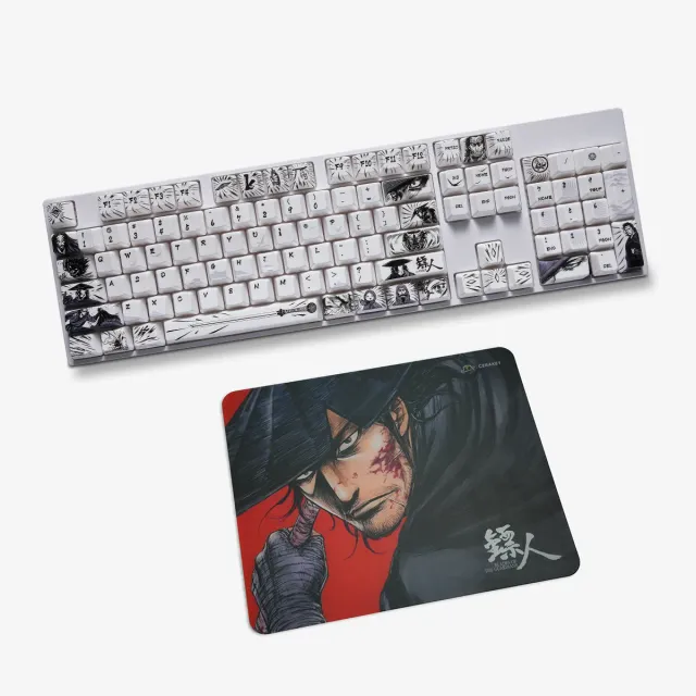 Cerakey Blades Guardians bundle keycap ceramica + vetro Dao Ma