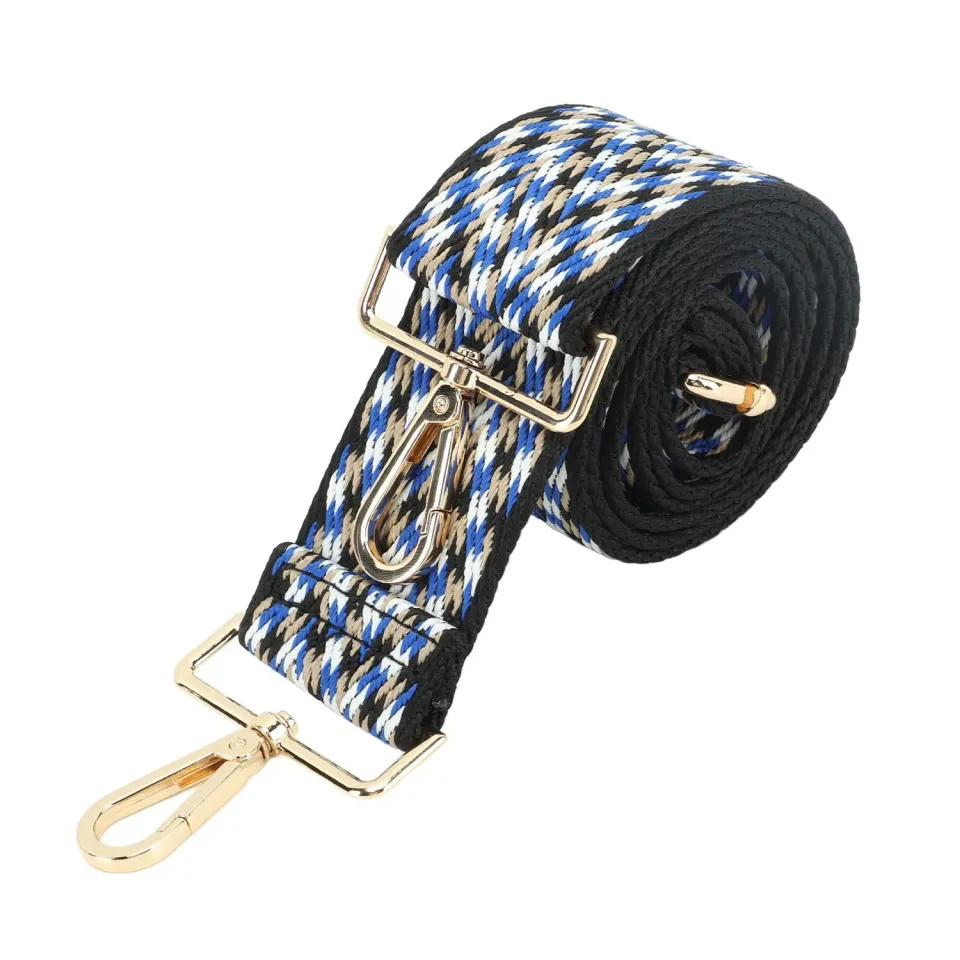 Zunate Tracolla Fotocamera DSLR Regolabile Nero Blu Bianco