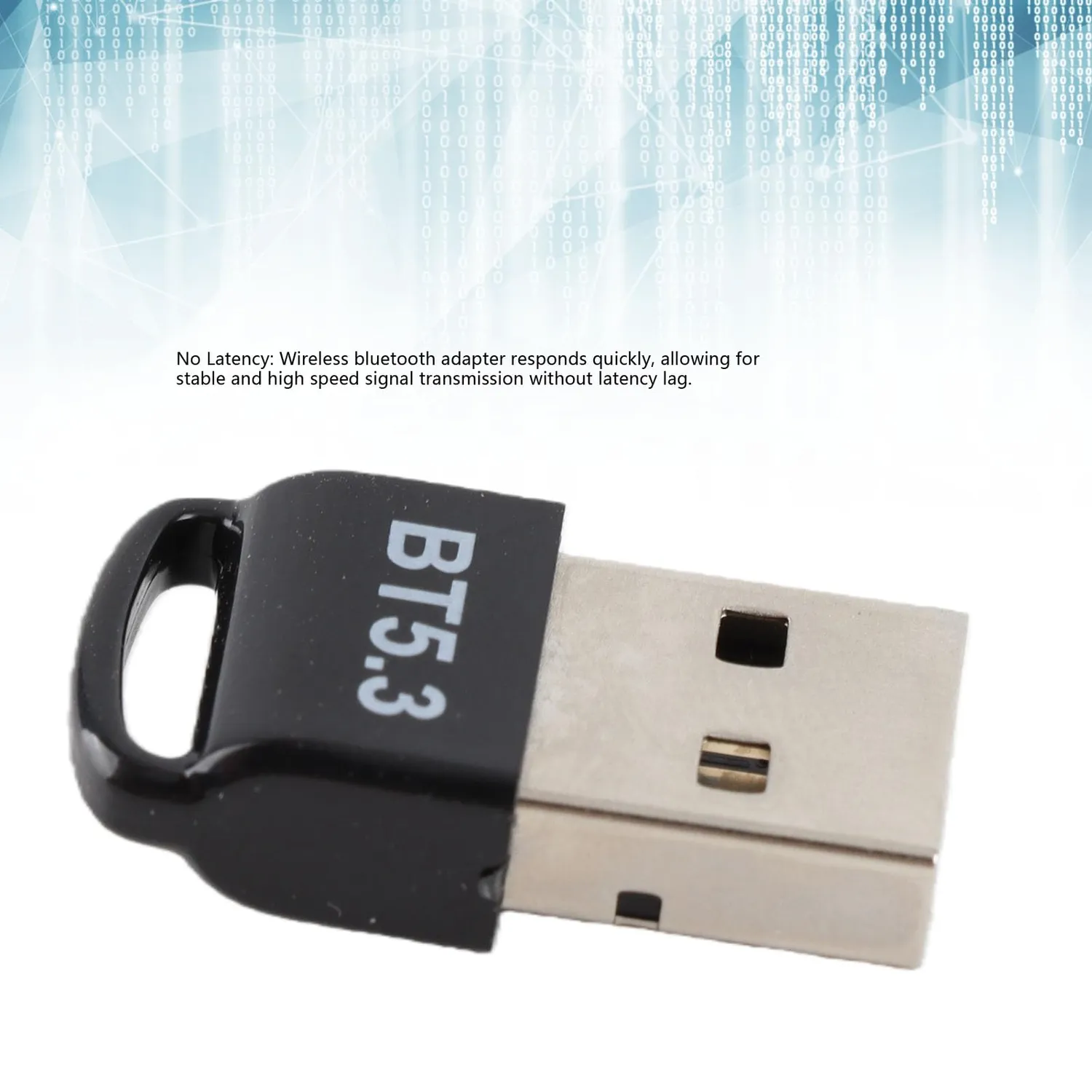 Zunate Bluetooth 5.3 Adattatore Bluetooth USB per PC 30m
