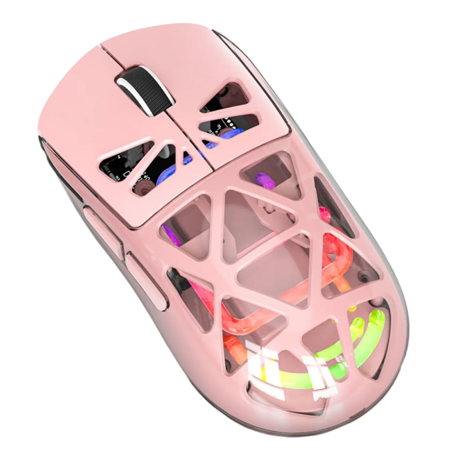 Zunate Mouse M7 Gaming Wireless rosa 4800 DPI 82 g