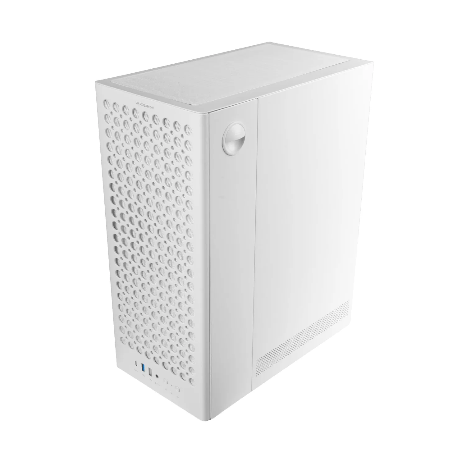 Mars Gaming MC-T800 case ATX bianco vetro 4 ventole