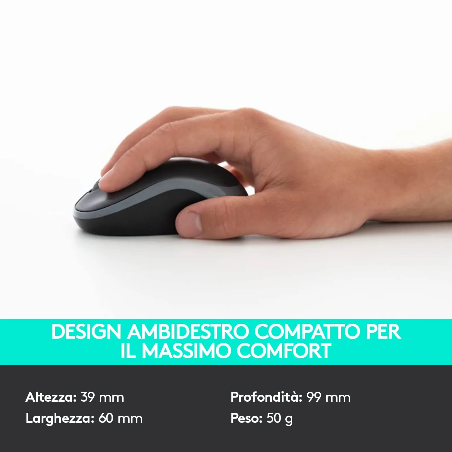 Logitech MK330 kit tastiera e mouse wireless italiano