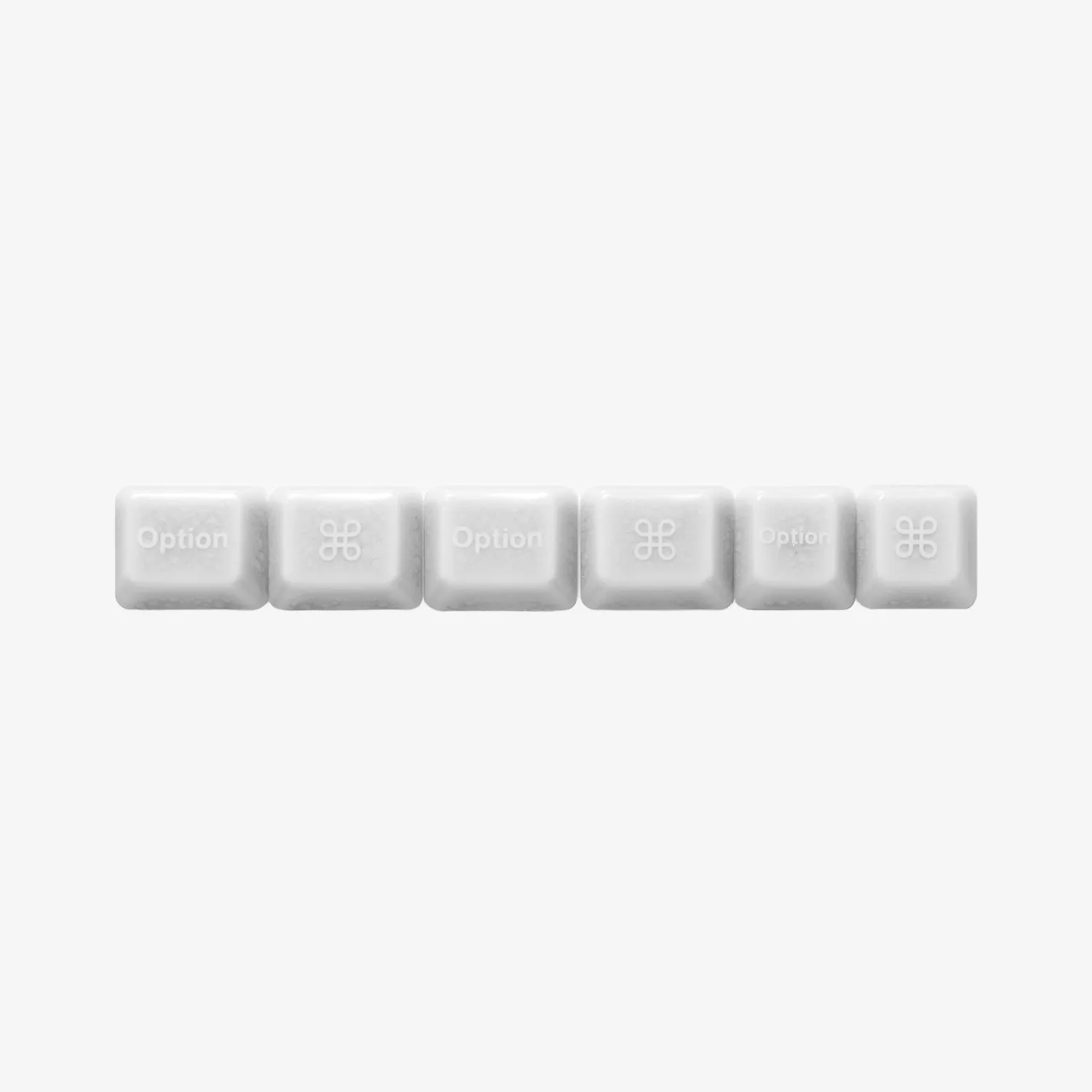 Cerakey E Set Mac keycaps ceramica 8 tasti