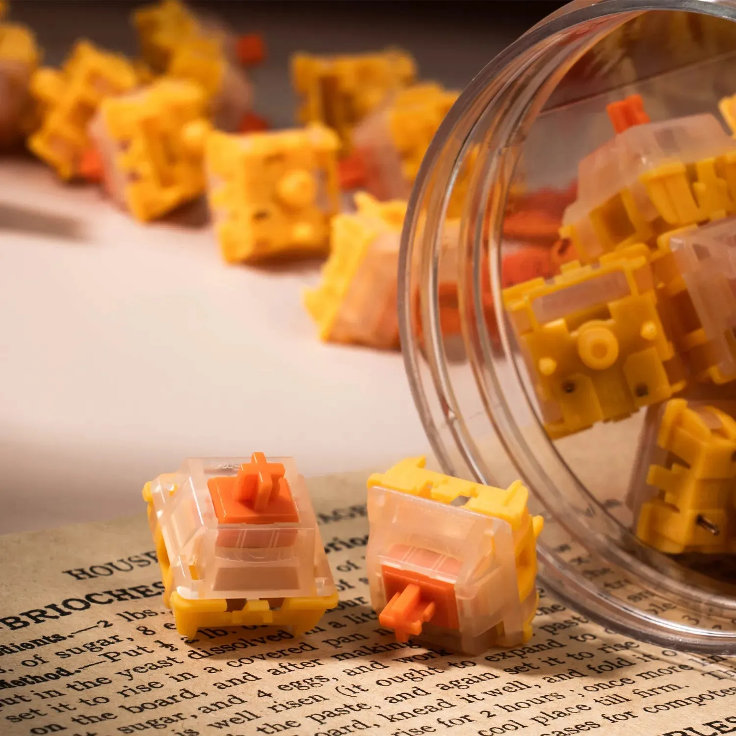 Gateron EF Curry switch lineare 5 pin POM
