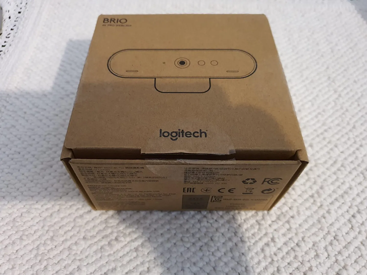 Logitech Brio webcam 4K Ultra HD HDR con infrarossi