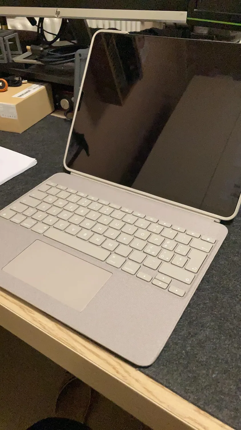 Logitech Combo Touch custodia tastiera iPad Pro 12,9" ITA nera