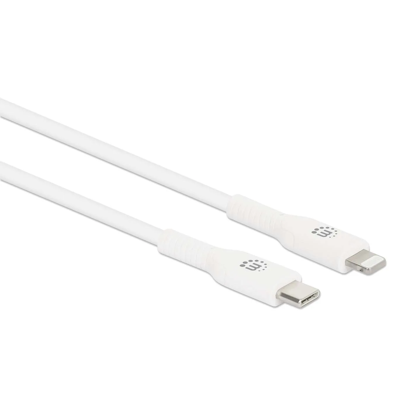 Manhattan Cavo USB-C Lightning 1 m MFi Bianco