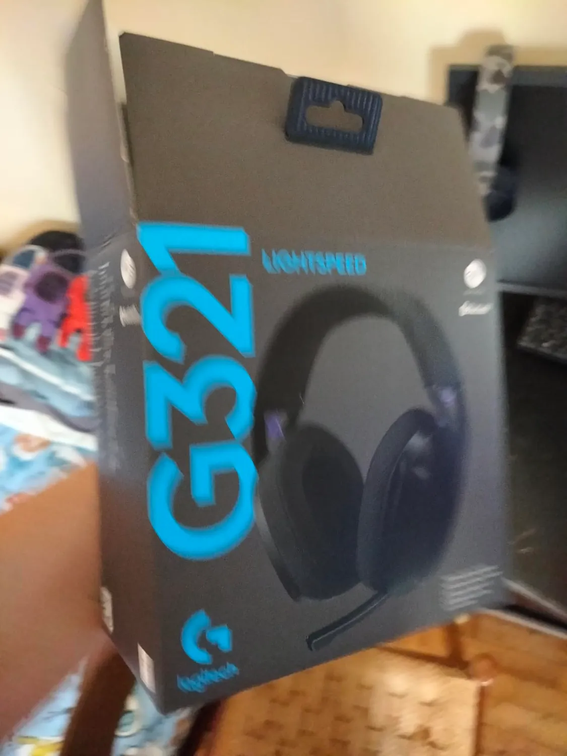 Logitech G G321 cuffia gaming wireless bianca LIGHTSPEED