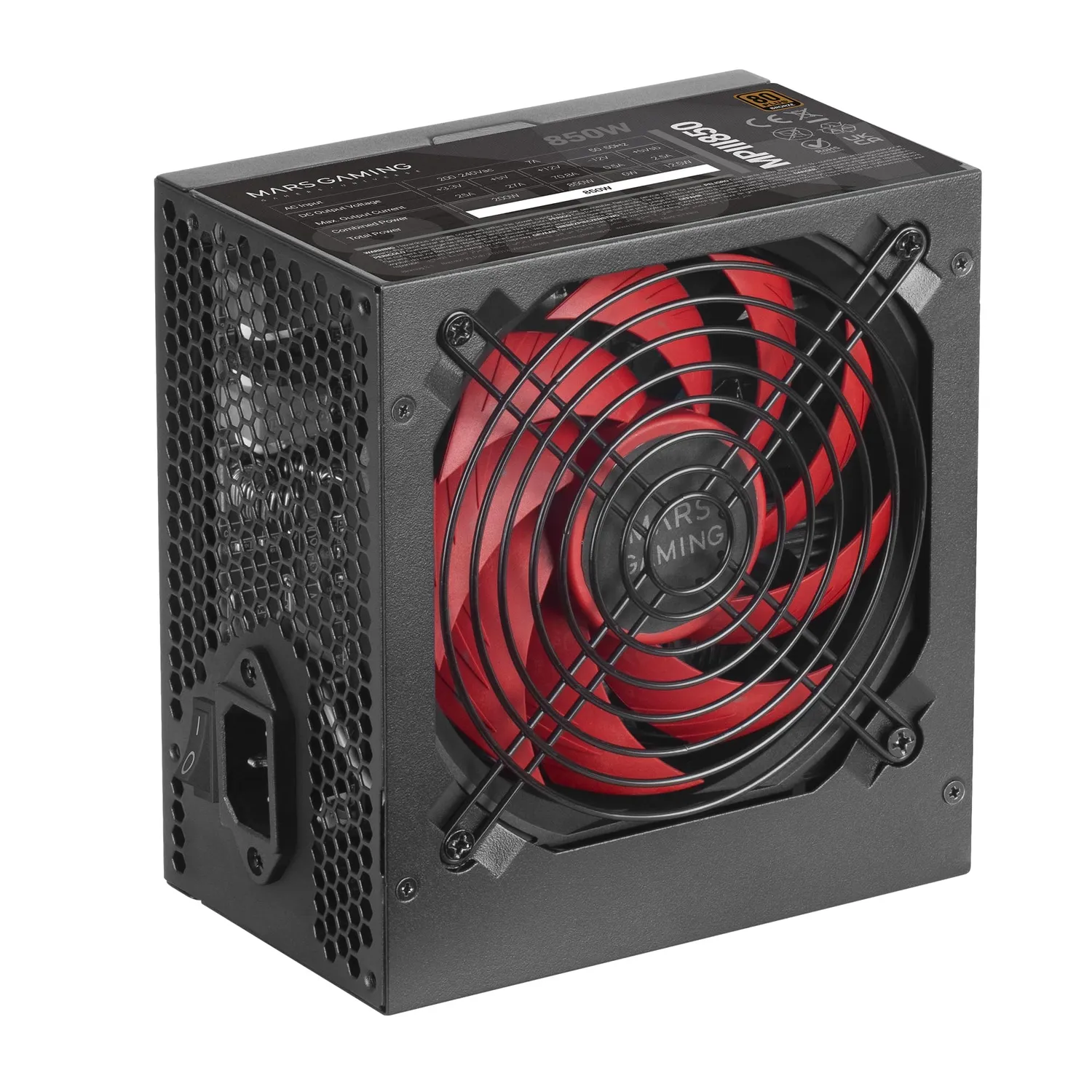 Mars Gaming MPIII850 alimentatore ATX 850W Bronze nero