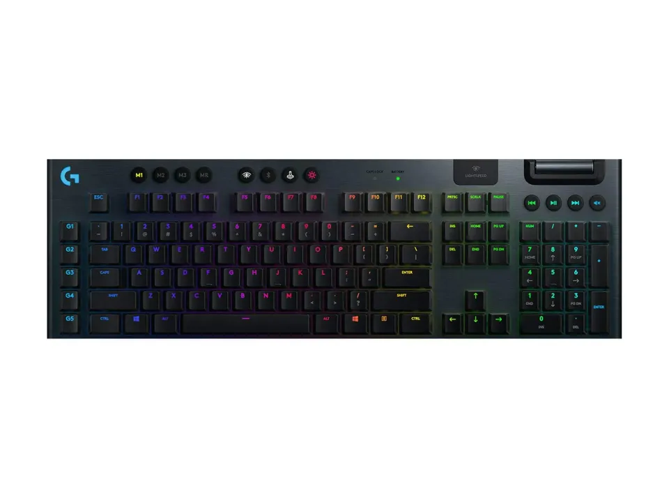 Logitech G915 tastiera gaming wireless US Clicky Lightspeed