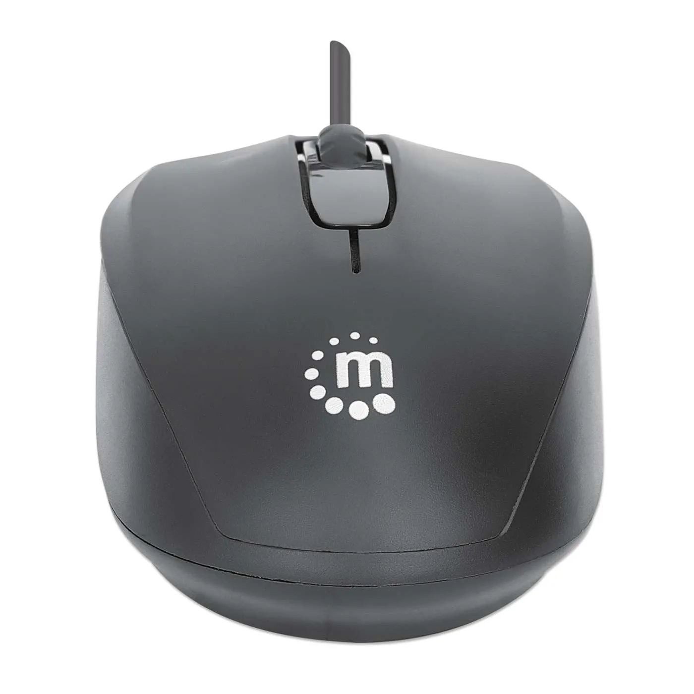 Manhattan Comfort II mouse USB nero 1000 DPI con filo