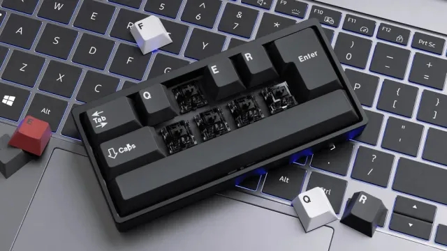 LUMINKEY Nova Mini macropad 12 tasti kit alluminio