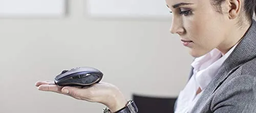 Logitech MX Anywhere 2 Mouse Wireless Nero Oro Vetro