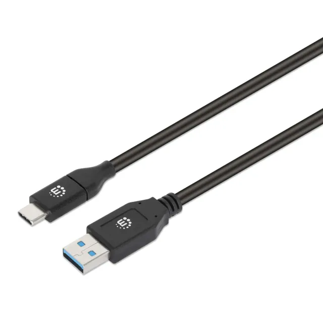 Manhattan Cavo USB 3.0 A-C 2 m 5 Gbps 3A