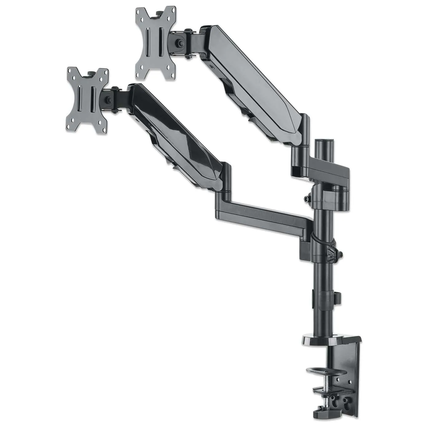 Manhattan Supporto Monitor Braccio Gas 17-32 Doppio