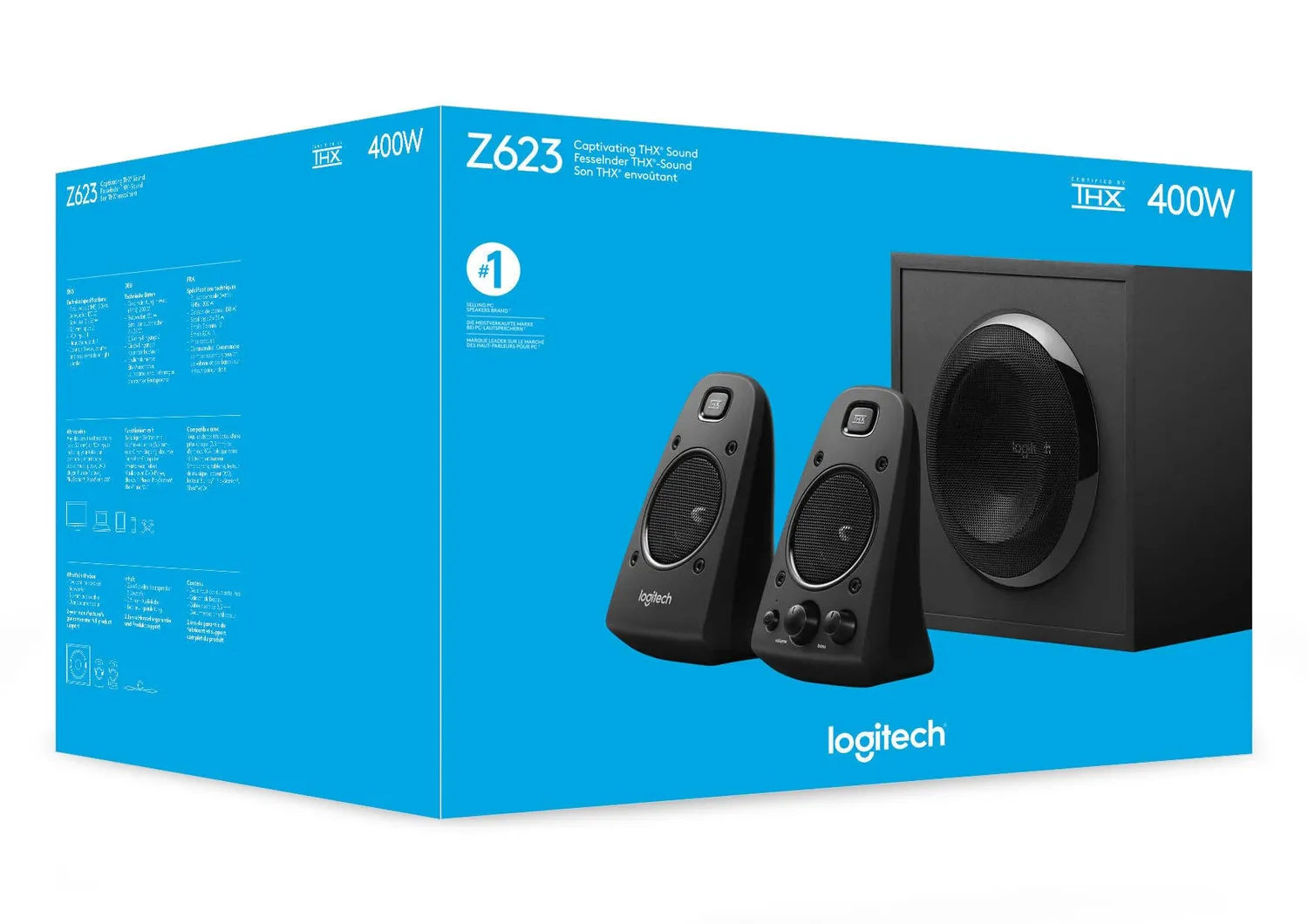 Logitech Z623 casse 2.1 THX con subwoofer