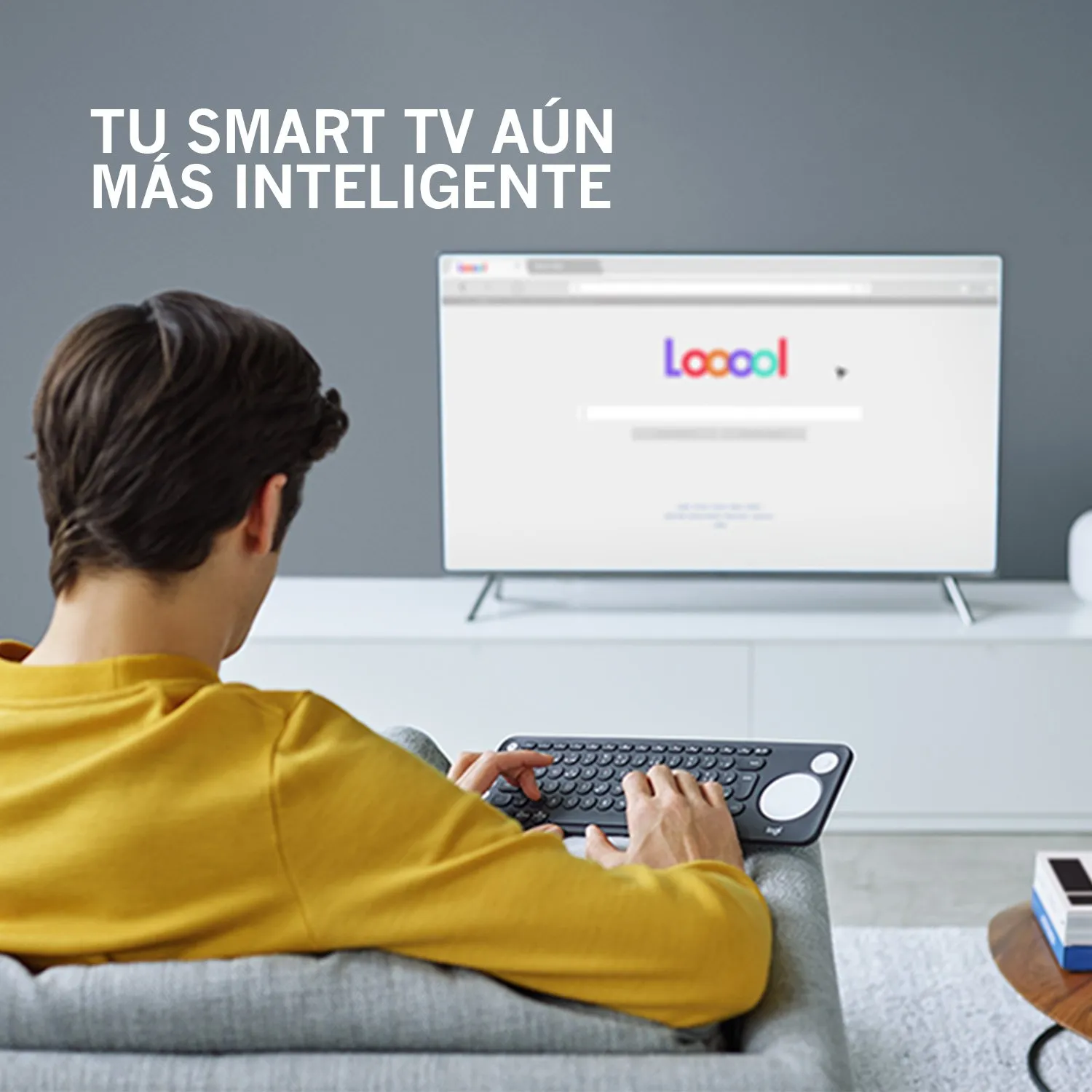 Logitech K600 tastiera wireless TV touchpad