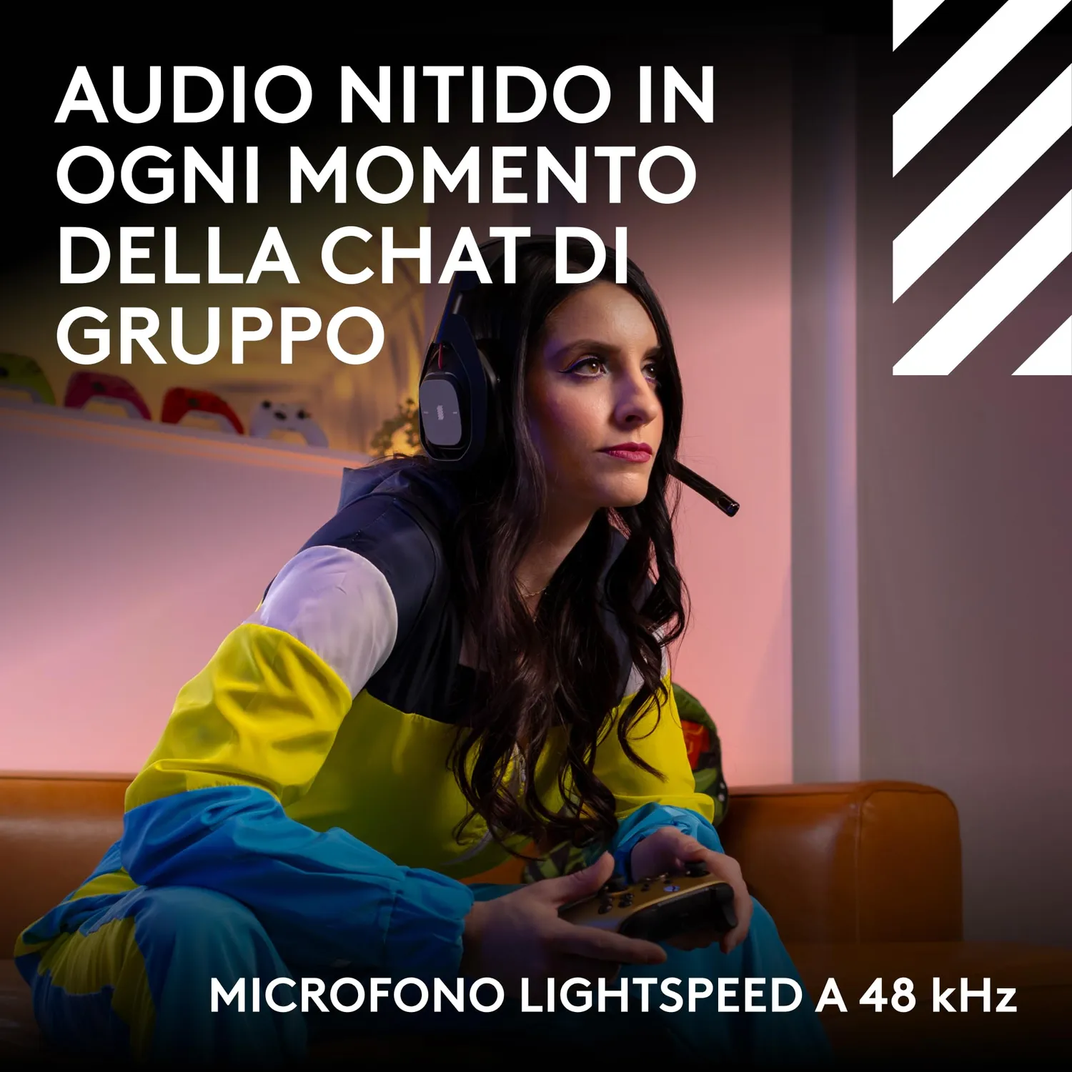 Logitech G Astro A50 cuffie gaming wireless base 24 bit