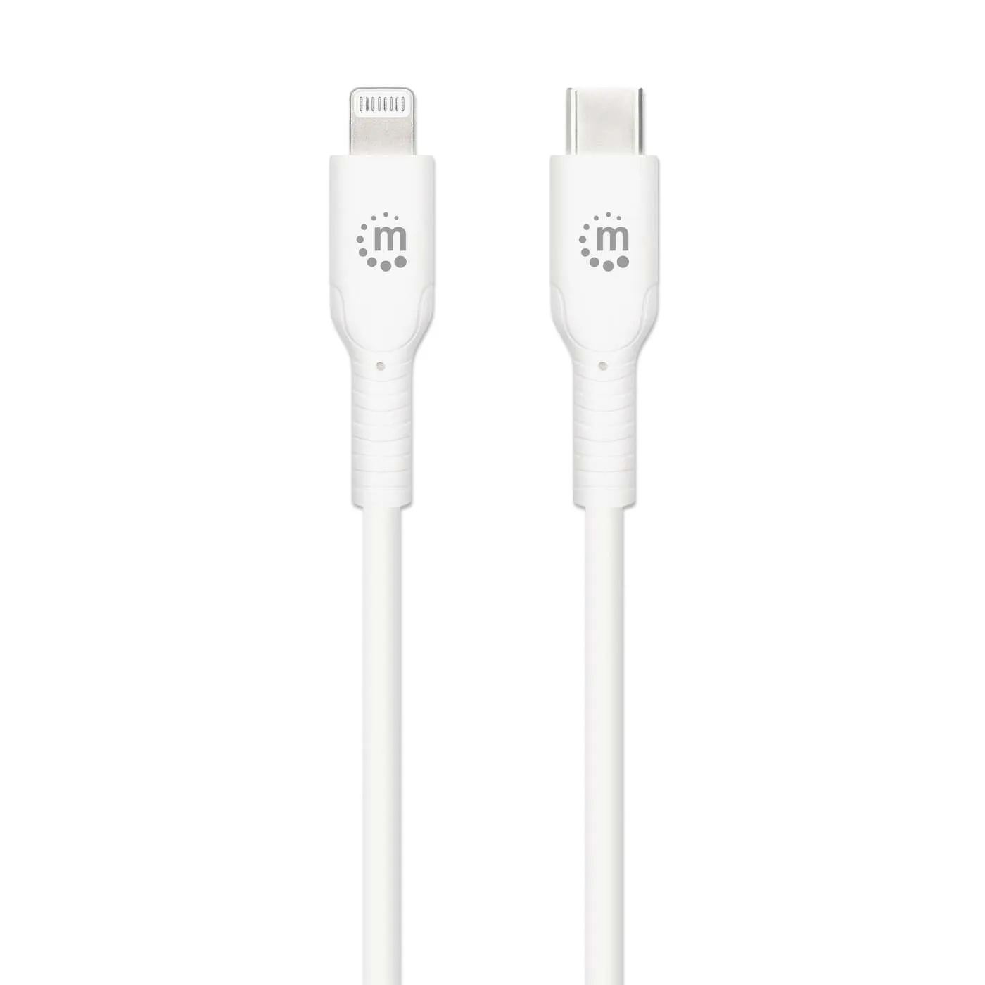 Manhattan Cavo USB-C Lightning 1 m MFi Bianco