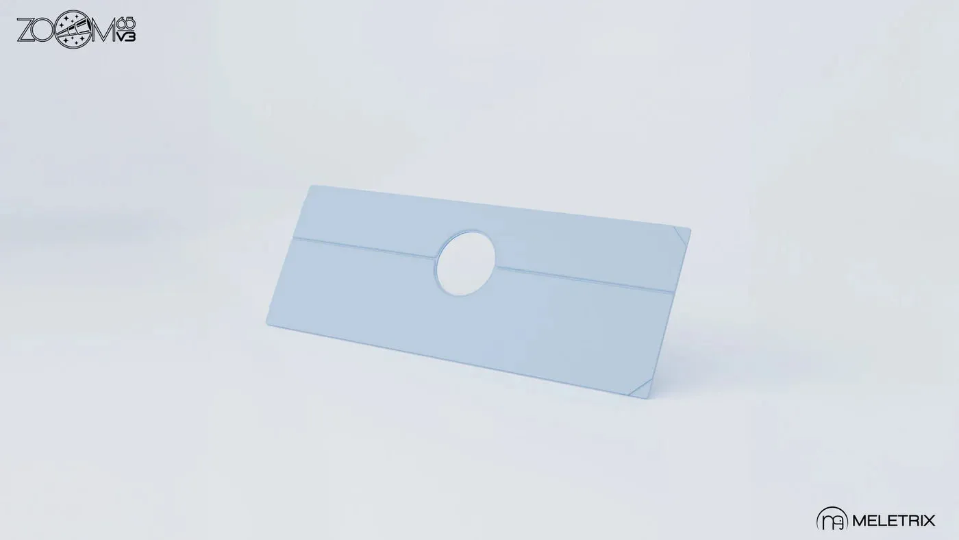 CoffeeKeys Zoom65 V3 back plate tastiera add-on