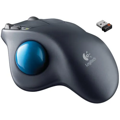 Logitech M570 mouse trackball wireless nero