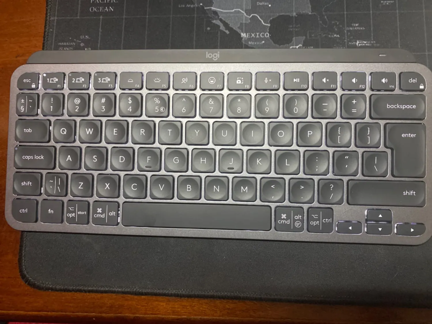 Logitech MX Keys Mini tastiera wireless US INTL QWERTY retroilluminata