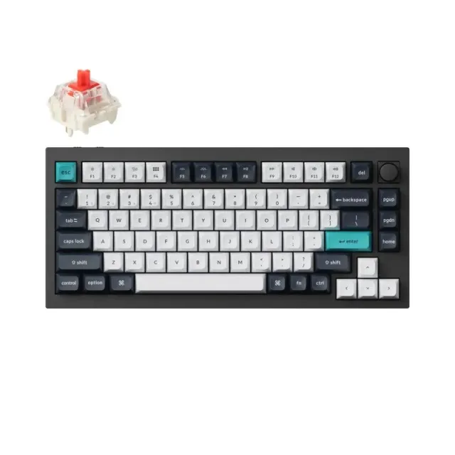 Keychron Q1 Max tastiera meccanica ISO-ITA rossi