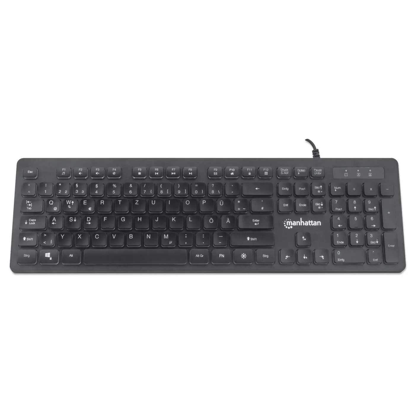 Manhattan Gaming tastiera USB Low-Force retroilluminata