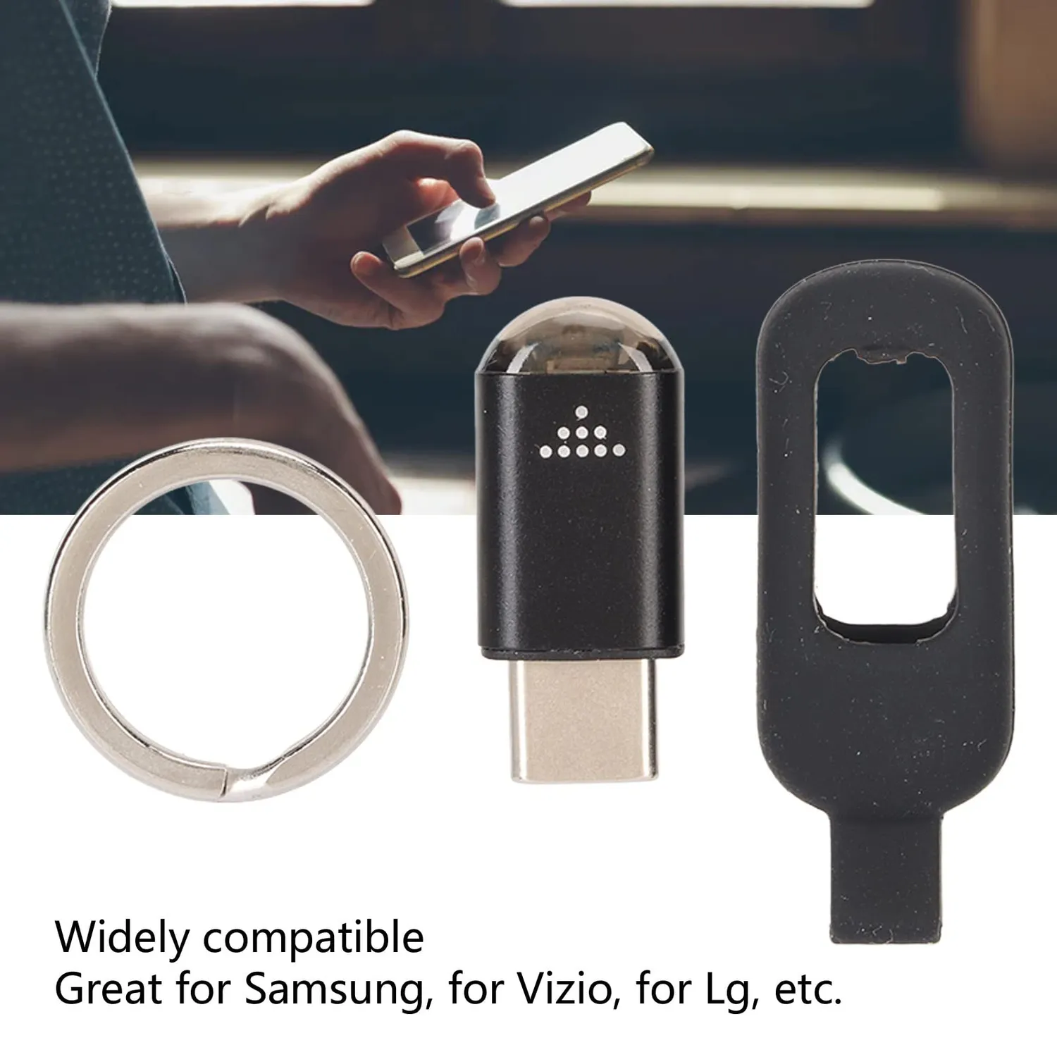 Zunate adattatore IR telecomando smartphone USB-C 15m con cover