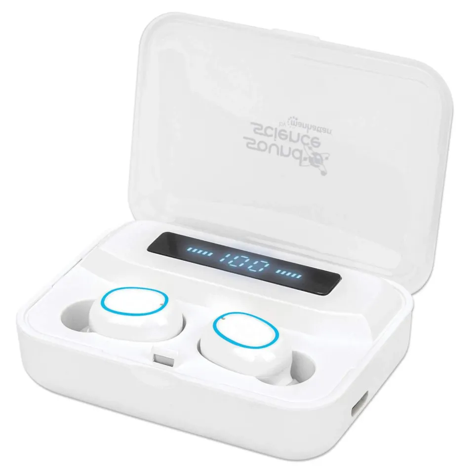 Manhattan Sound Science auricolari true wireless bluetooth bianchi
